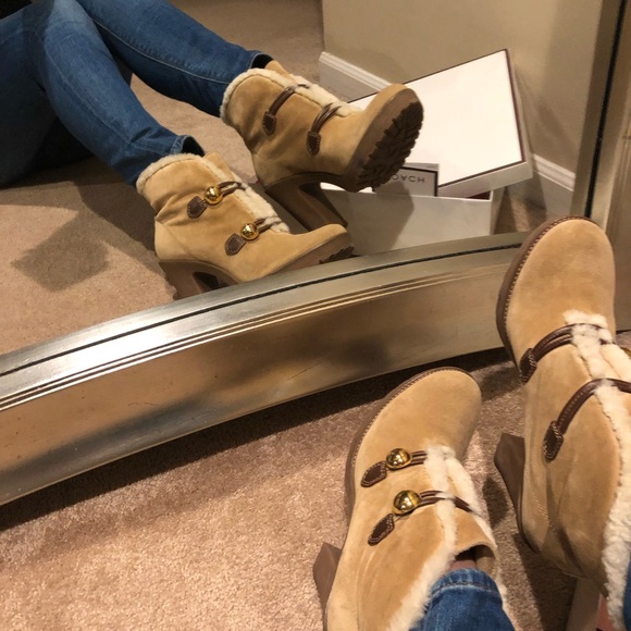 Coach Lenora booties 9 - Picture 5 of 8